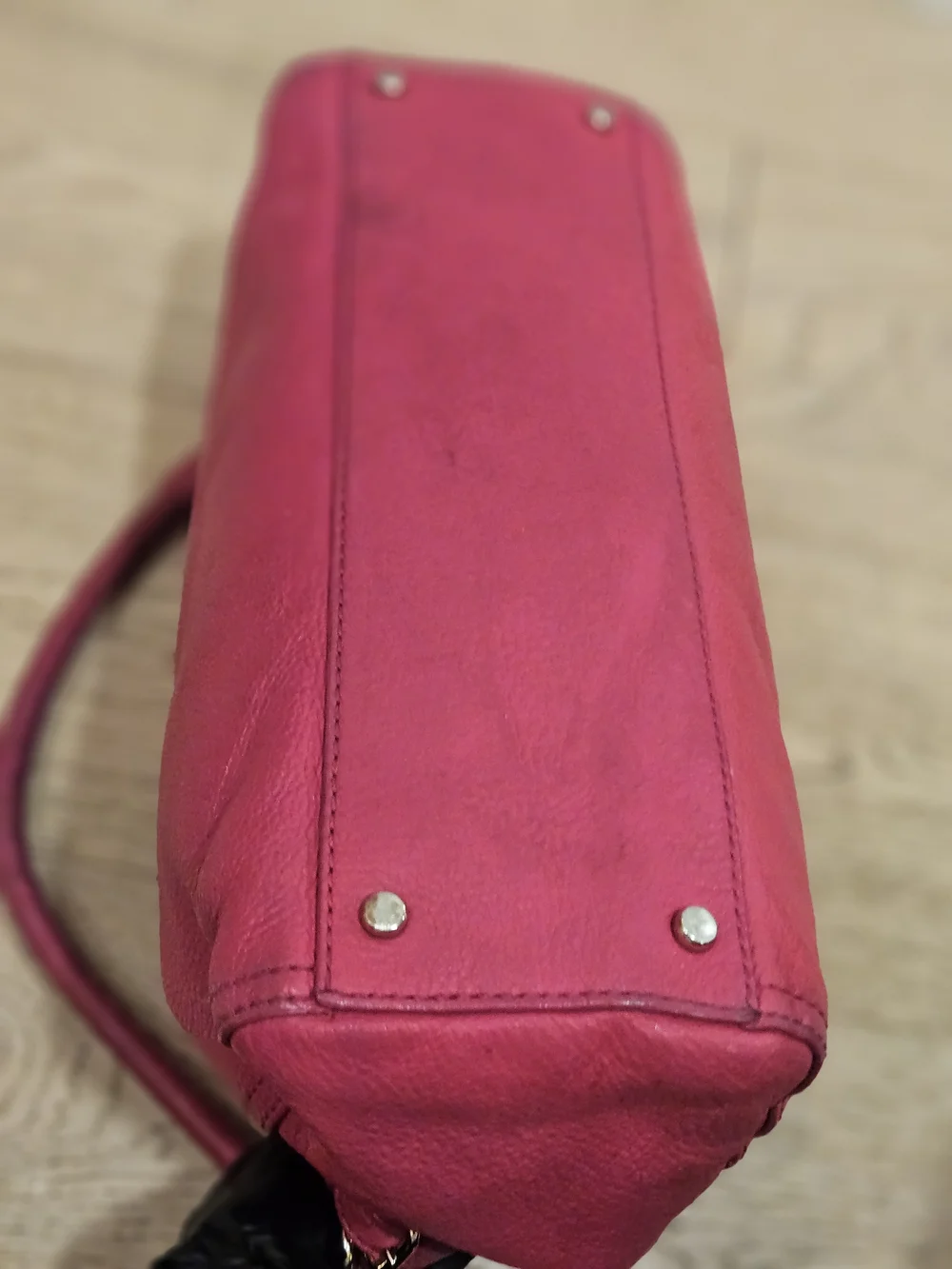 Kate Spade New York Cobble Hill Small Leslie Leather Flap Shoulder Bag Pink